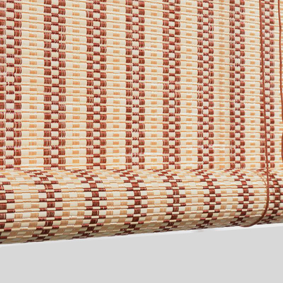 Prova de bambu francesa de Sun das cortinas de rolo de Windows da matéria prima de bambu natural