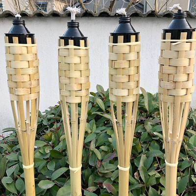 60cm 90cm 120cm 150cm Lanterna de óleo de bambu tecido natural
