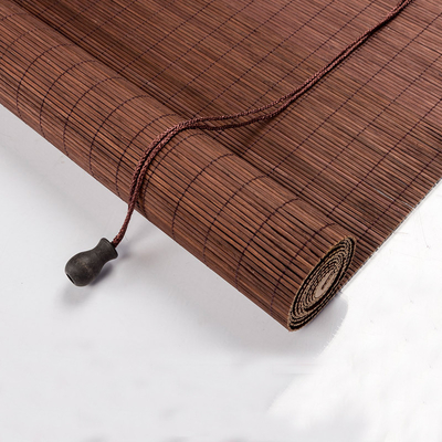 A cortina de janela cega de bambu natural Sun do rolo impermeabiliza a decoração da casa