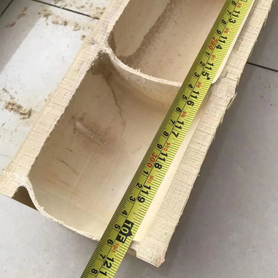 Do diâmetro de bambu do comprimento 3cm das venezianas 150cm de Tonkin bastões contínuos de pintura naturais