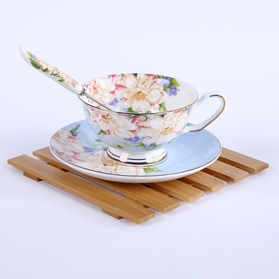 Pousa-copos natural do uísque de Tray Bamboo Wood Mat Dressed do café para a bebida