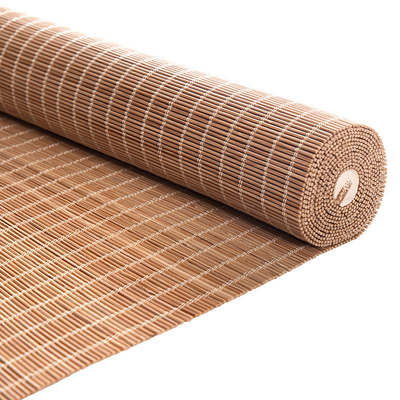 Prova de bambu francesa de Sun das cortinas de rolo de Windows da matéria prima de bambu natural