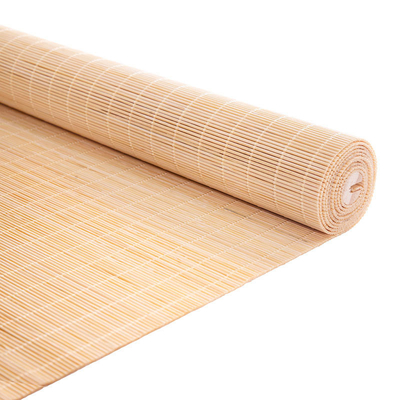 Prova de bambu francesa de Sun das cortinas de rolo de Windows da matéria prima de bambu natural