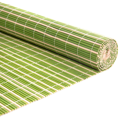 Prova de bambu francesa de Sun das cortinas de rolo de Windows da matéria prima de bambu natural