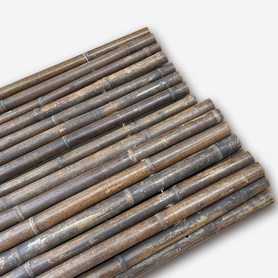 Tela de bambu rolada casa que cerca almofadar de bambu decorativo do jardim do quintal