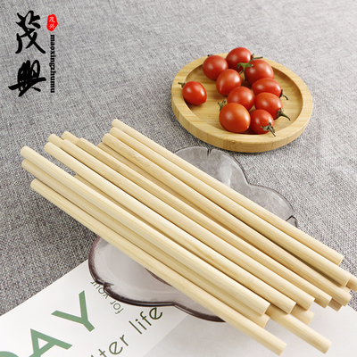 do chá de bambu descartável biodegradável orgânico de Boba da bolha da bebida das palhas de 22.5cm palha bebendo