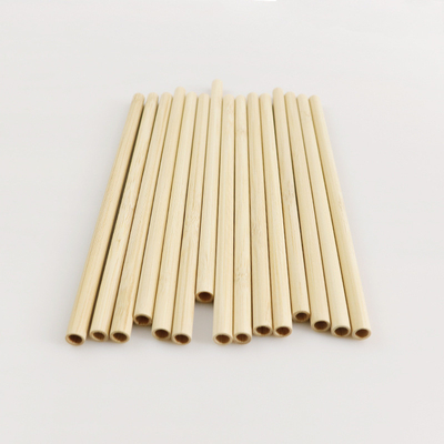 do chá de bambu descartável biodegradável orgânico de Boba da bolha da bebida das palhas de 22.5cm palha bebendo