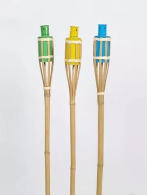 Bamboo Natural Tonkin Tocha Lâmpada de Jardim Para Festividades Celebrar
