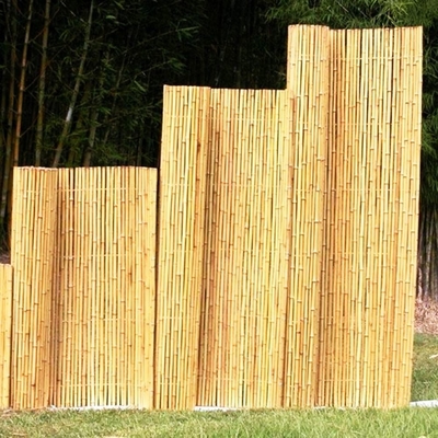 Ecrã de bambu rolos de vedação de bambu natural ecológico para varanda exterior pátio jardim piscina de fronteira