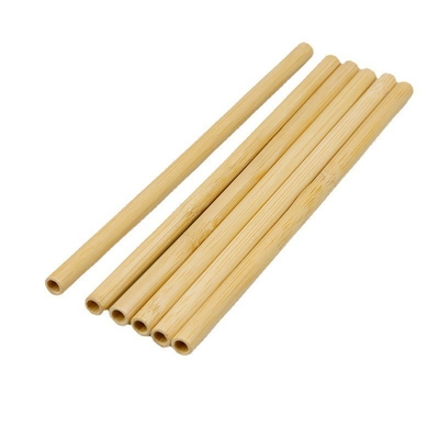 Palhinhas reutilizáveis de bambu natural duráveis descartáveis e biodegradáveis Inclui escova de limpeza