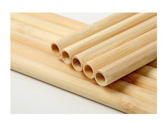 Palhinhas reutilizáveis de bambu natural duráveis descartáveis e biodegradáveis Inclui escova de limpeza