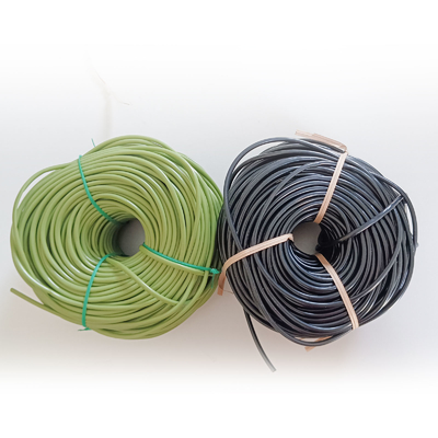 Flexível linha verde oco para apoiar a planta amarre sacos para o escritório em casa