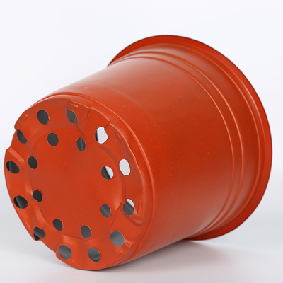 Vaso de plástico durável, recipiente para plantas leve e versátil