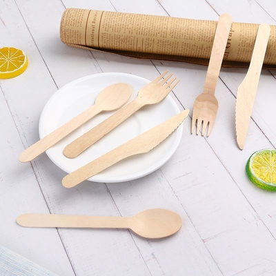 Confecções descartáveis de bambu Confecções de jantar e confecções de bambu Confecções de mesa de viagem