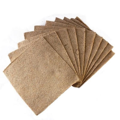 Tapete natural de planta de juta Protector ecológico para plantas em pote, decoração de jardim, germinação de sementes