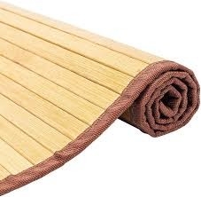 Tapete de bambu 100% natural, ecológico e sustentável